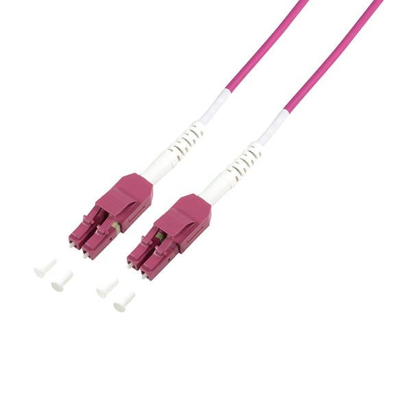 LogiLink FP4UB03 InfiniBand- ja kuituoptiikkakaapeli 3 m LC Violetti