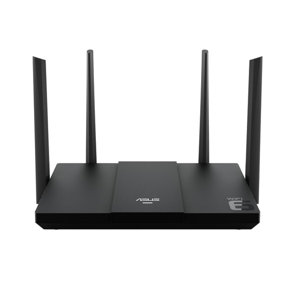 ASUS RT-AX50 AX3000 AiMesh trådløs router Gigabit Ethernet Dual-band (2,4 GHz / 5 GHz) Sort