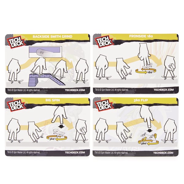 Tech Deck TED ACS Versus HghlnDwndl M01 GML Fingerbrætsæt