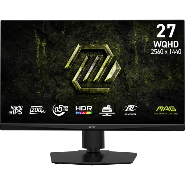 MSI MAG 272QPF E20 tietokoneen litteä näyttö 68,6 cm (27") 2560 x 1440 pikseliä Wide Quad HD LED Musta