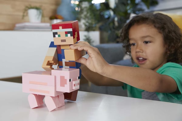 Minecraft DUNGEONS PIG Figure
