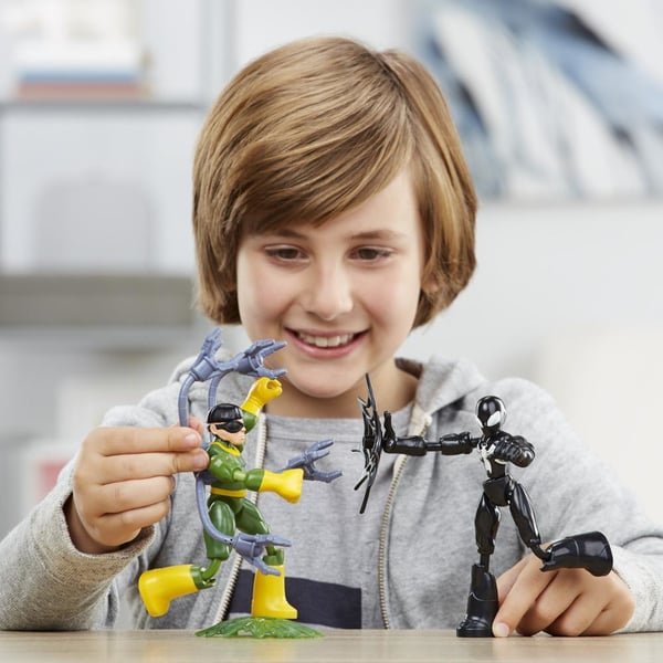 Marvel Spider-Man Black Suit Spider-Man Vs. Doc Ock