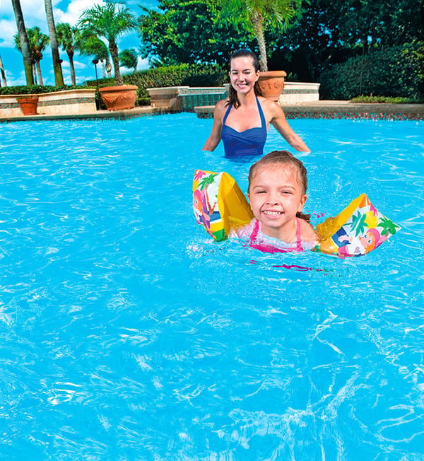 Bestway 32102 pool og strand flyder Flerfarvet Billede Vinyl Svømmearmbånd