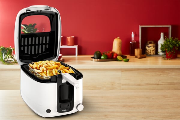 Moulinex Super Uno AM314010 fritös Single 2,2 l Fristående 1800 W Vit