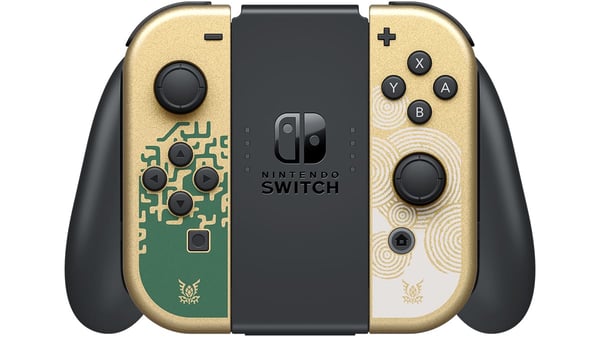Nintendo Switch OLED bærbar spilkonsol 17,8 cm (7") 64 GB Berøringsskærm Wi-Fi Guld