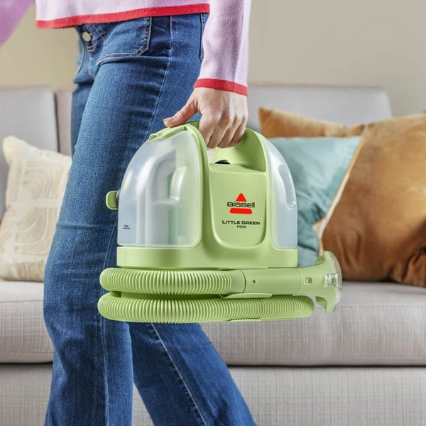 Bissell Little Green Mini rengøringsmaskine til tæppe Håndholdt Dyb Grøn
