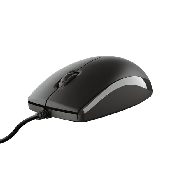 Trust Primo tangentbord Mus inkluderad Universal USB QWERTY Spansk Svart