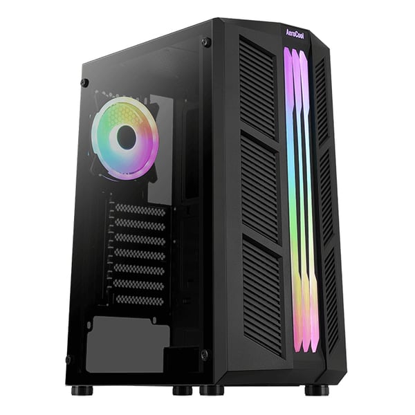 Aerocool Prime-G-BK-v2 Midi Tower Musta