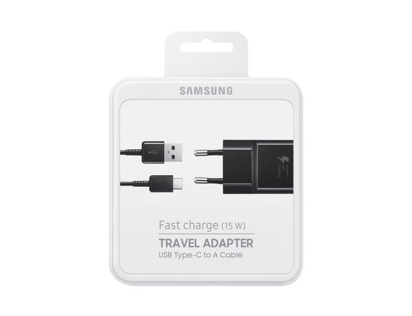 Samsung EP-TA20EBENGEU mobiililaitteen laturi Universaali Musta AC Pikalataus Sisätila