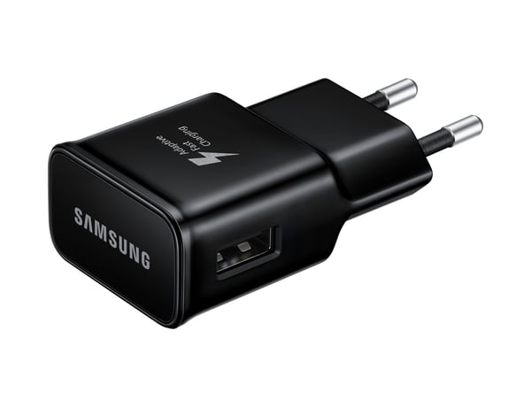 Samsung EP-TA20EBENGEU mobiililaitteen laturi Universaali Musta AC Pikalataus Sisätila