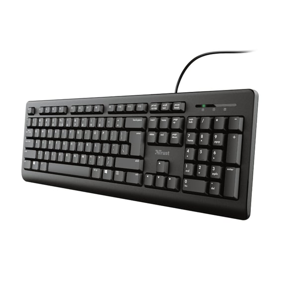 Trust TK-150 näppäimistö Office USB QWERTY Italia Musta