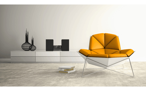 JVC UX-C25DAB stereoanlæg Home audio micro system 14 W Sort