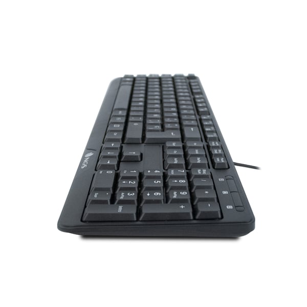 NGS FunkyV3, QWERTY, ES tastatur Hjem USB Spansk Sort