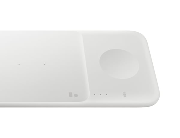 Samsung Wireless Charger Trio Headset, Smartphone, SmartWatch Hvid USB Trådløs opladning Hurtig opladning Indendørs