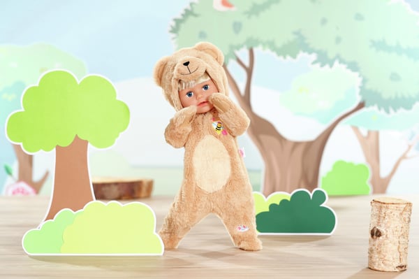 BABY born Bear Suit 43cm Sparkdräkt till docka