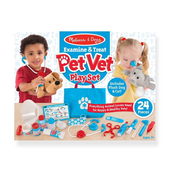 Melissa & Doug Examine & Treat Pet Vet Play Set Melissa & Doug Examine & Treat Pet Vet Play Set