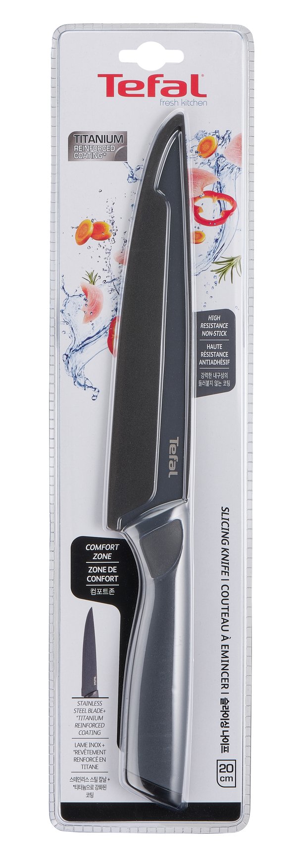 Tefal Fresh Kitchen K12212 Rustfrit stål 1 stk Skærekniv