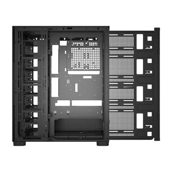 FSP U660-B Case Full Tower mITX, mATX, ATX (BTF), E-ATX, EEB Black Musta