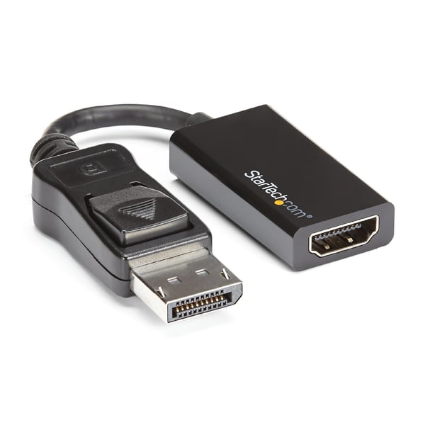 StarTech.com DP2HD4K60S videokabel adapter 0,215 m DisplayPort HDMI Sort StarTech.com DP2HD4K60S videokabel adapter 0,215 m DisplayPort HDMI Sort