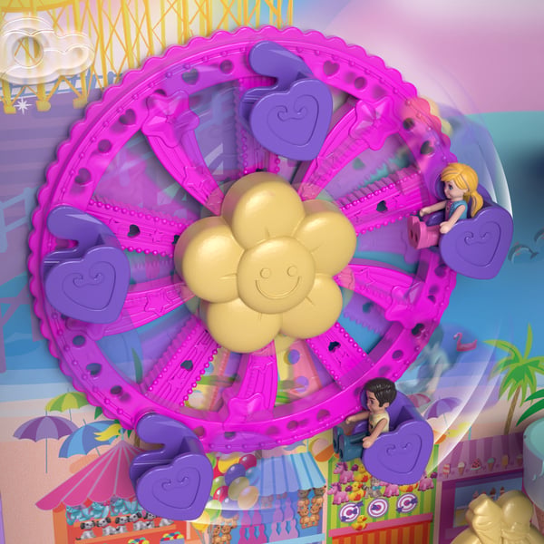 Polly Pocket Polly Pocket-dockor Pollyville Resort Roll Away-lekset