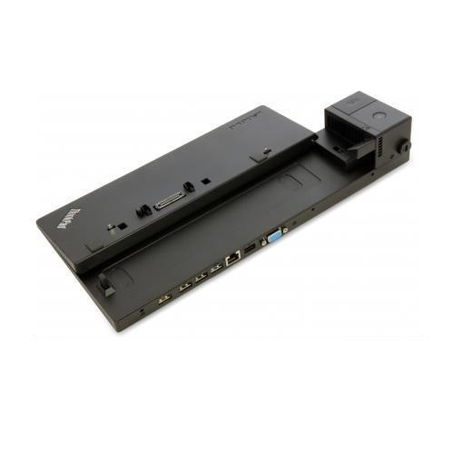 Lenovo 40A00065IT dockningsstationer för bärbara datorer Dockning Svart