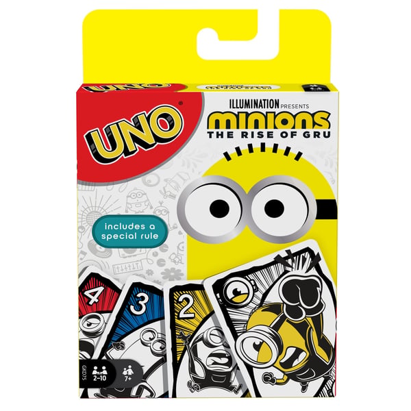 Mattel Games UNO Minions 2 Kortspel Kasta kort