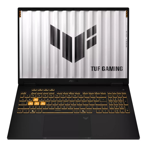 ASUS TUF Gaming FX610JM-TU120W Intel® Core™ i7 i7-14650HX Kannettava tietokone 40,6 cm (16") WUXGA 16 GB DDR5-SDRAM 512 GB SSD NVIDIA GeForce RTX 5060 Wi-Fi 6 (802.11ax) Windows 11 Home Musta QWERTY