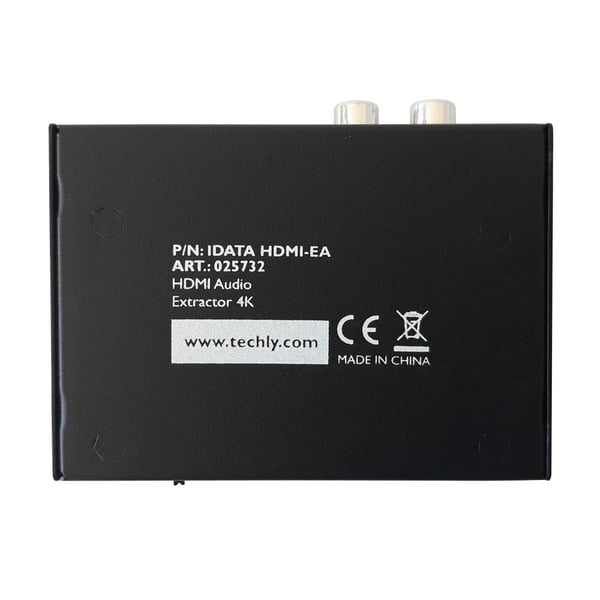 Techly IDATA HDMI-EA äänimuunnin Musta