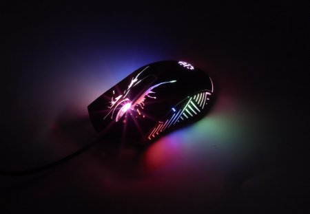 Manhattan 190220 mus Spil Højre hånd USB Type-A Optisk 7200 dpi