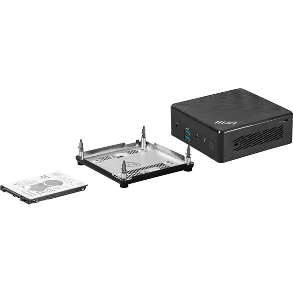 MSI Cubi 5 12M-262BEU 0.66L sized PC Svart i3-1215U