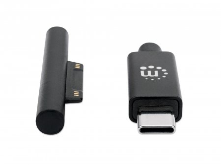 Manhattan 353632 USB-kaapeli 1,8 m USB C Surface Connect Musta