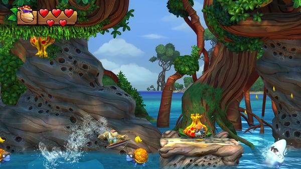 Nintendo Donkey Kong Country: Tropical Freeze Standard Tysk, Engelsk, Spansk, Fransk, Italiensk Nintendo Switch