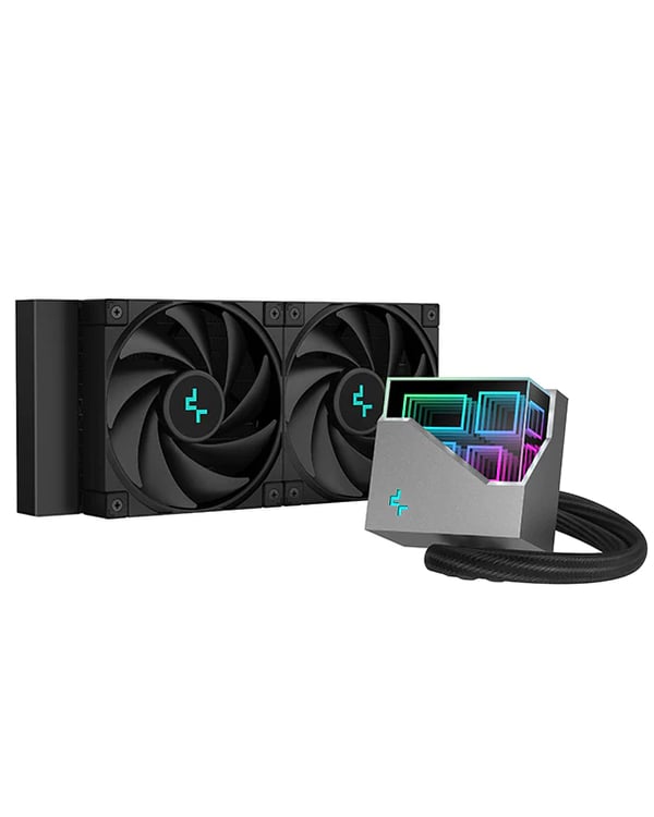DeepCool LT520 Processor Allt-i-ett vätskekylare 12 cm Svart 1 styck DeepCool LT520 Processor Allt-i-ett vätskekylare 12 cm Svart 1 styck