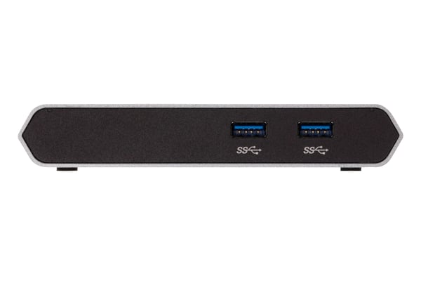 ATEN 2-portars USB-C Gen1-kopplingsswitch med Power Pass-through