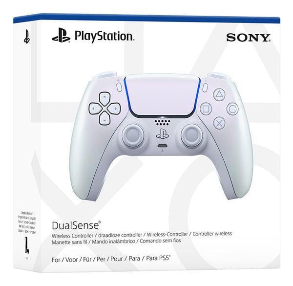 Sony Interactive Entertainment DualSense v3 Pärlemorfärgad Bluetooth/USB Spelplatta Analog / Digital PlayStation 5