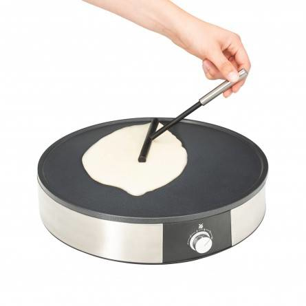 WMF Lono Creperie crêpe-pannu 1 kreppi(ä) 1600 W Musta, Hopea