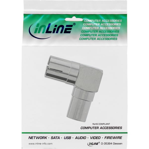 InLine 69915M kabel kønsskifter IEC Sølv