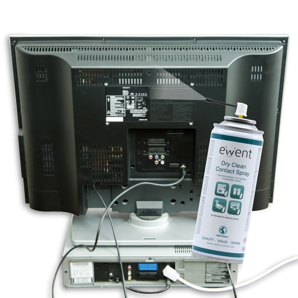 Ewent EW5614 kit för produktrengöring Skärmar / Plast, Universal Spray för rengöring av utrustning 200 ml