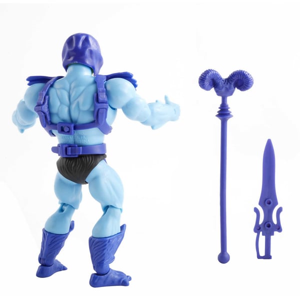 Masters of the Universe Skeletor-actionfigur på 14 cm, MOTU-leksak med stav och svärd