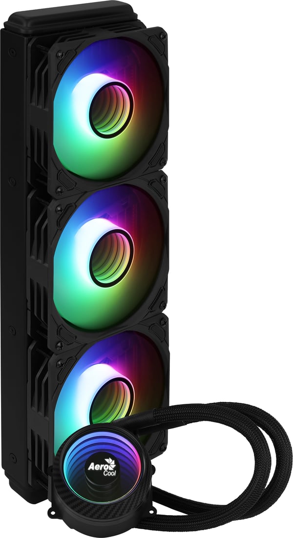 Aerocool Mirage L360 Processor Allt-i-ett vätskekylare Svart 1 styck