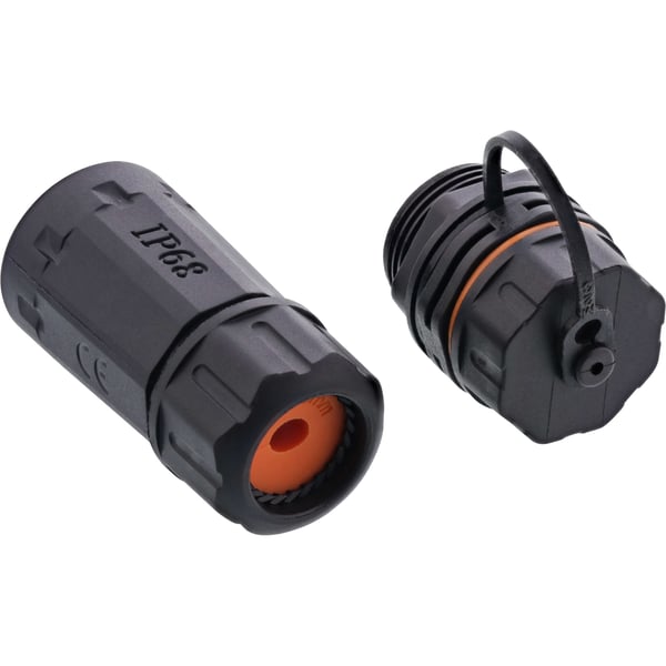 InLine 69990T kabel kønsskifter RJ45 female Sort