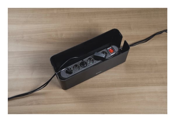 Hama Maxi Gulv Kabelboks Sort 1 stk