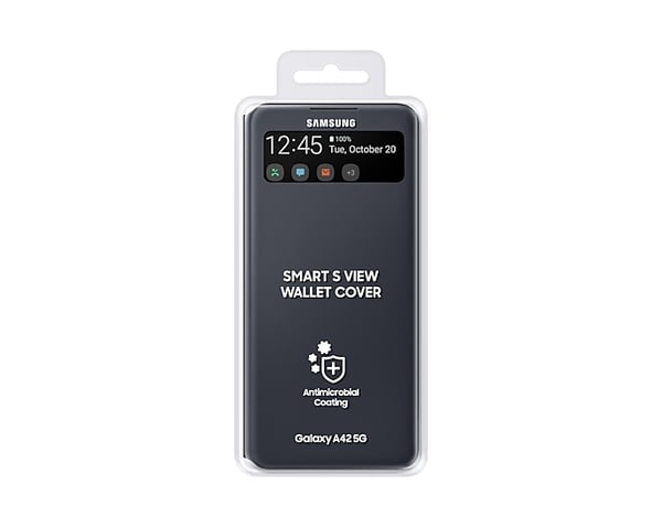 Samsung EF-EA426PBEGEW mobiltelefonfodral 16,8 cm (6.6") Plånbok Svart