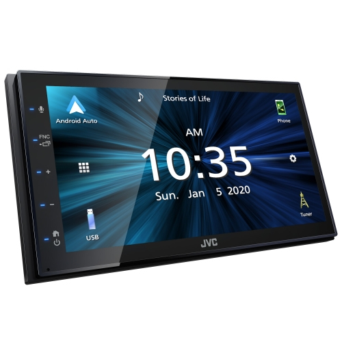 JVC KW-M560BT bil media receiver Sort 200 W Bluetooth