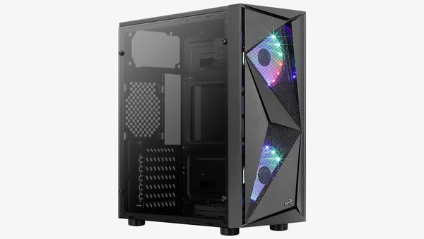 Aerocool Glider Cosmo-A-BK-v2 Midi Tower Musta