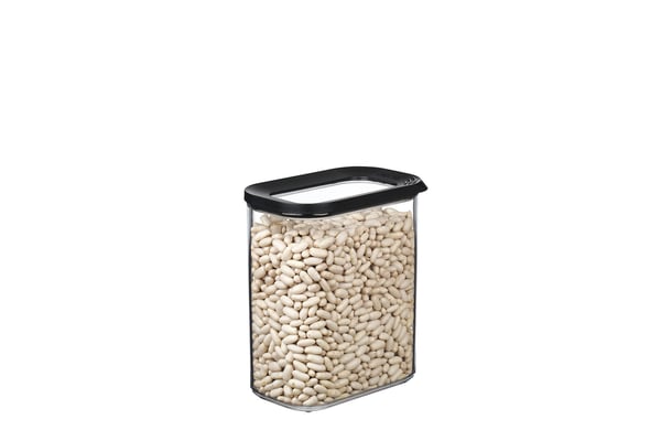 Mepal 106912040400 enhed til madopbevaring Rektangulær Container 1,5 L Sort, Transparent 1 stk