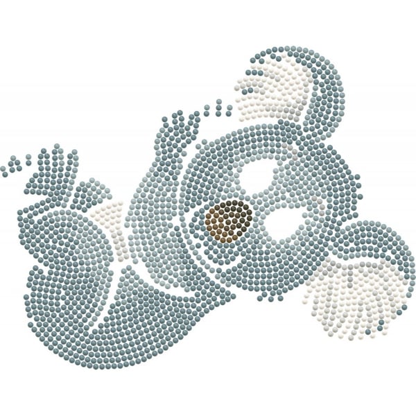 Diamond Dotz Broderi, Dotz box Diamantmosaik Koala DBX022