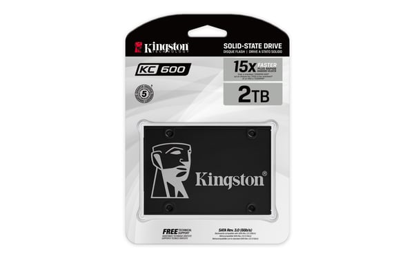 Kingston Technology 2048 G SSD KC600 SATA3 2,5"