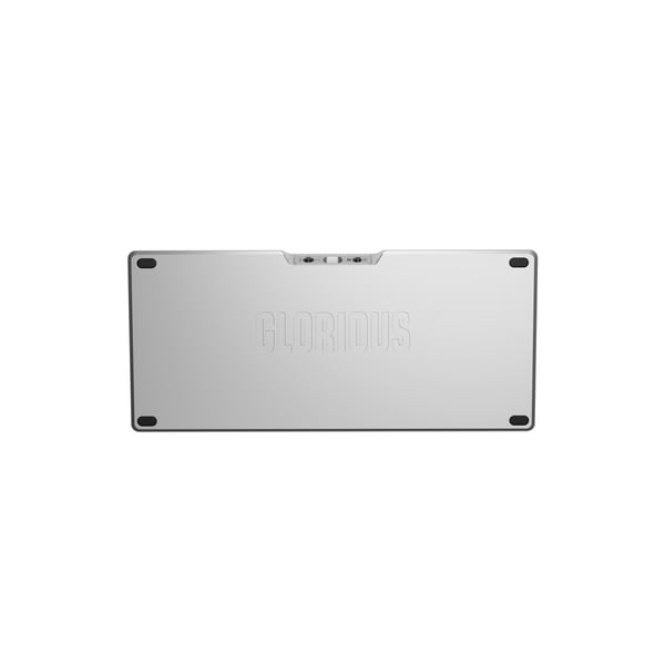 Glorious Gaming GMMK 3 PRO 75% Prebuilt tastatur Spil USB + RF Wireless + Bluetooth QWERTY US engelsk Sølv