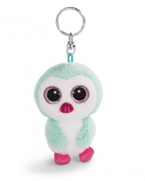 NICI GLUBSCHIS keyring Penguin Yoniko Nyckelring Turkos, Vit